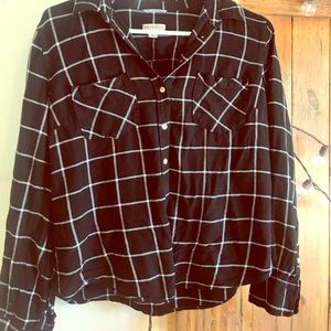 Back and white flannel